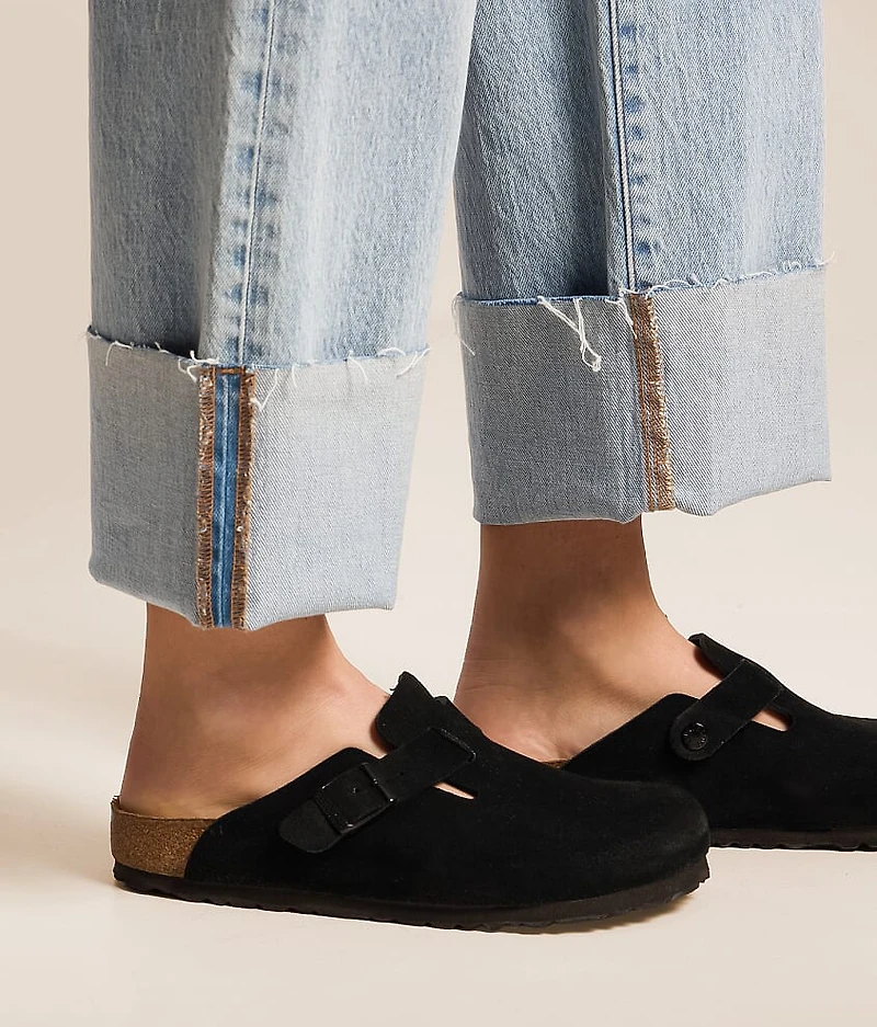 Boston Soft Suede Clog
