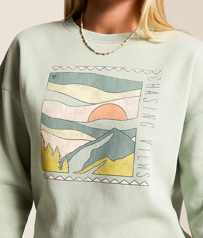Chasing Views Oversized Pullover