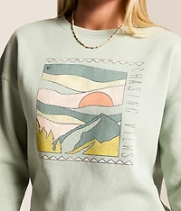 Chasing Views Oversized Pullover