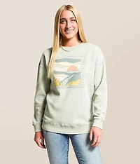 Chasing Views Oversized Pullover
