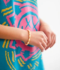 Neon Disc Bead Bracelet