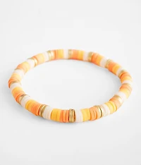 BKE Neon Disc Bead Bracelet