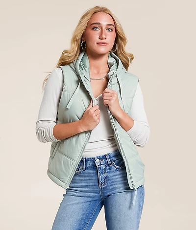 Daphni Hooded Puffer Vest