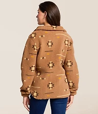 Ainsley Aztec Sherpa Insulated Pullover