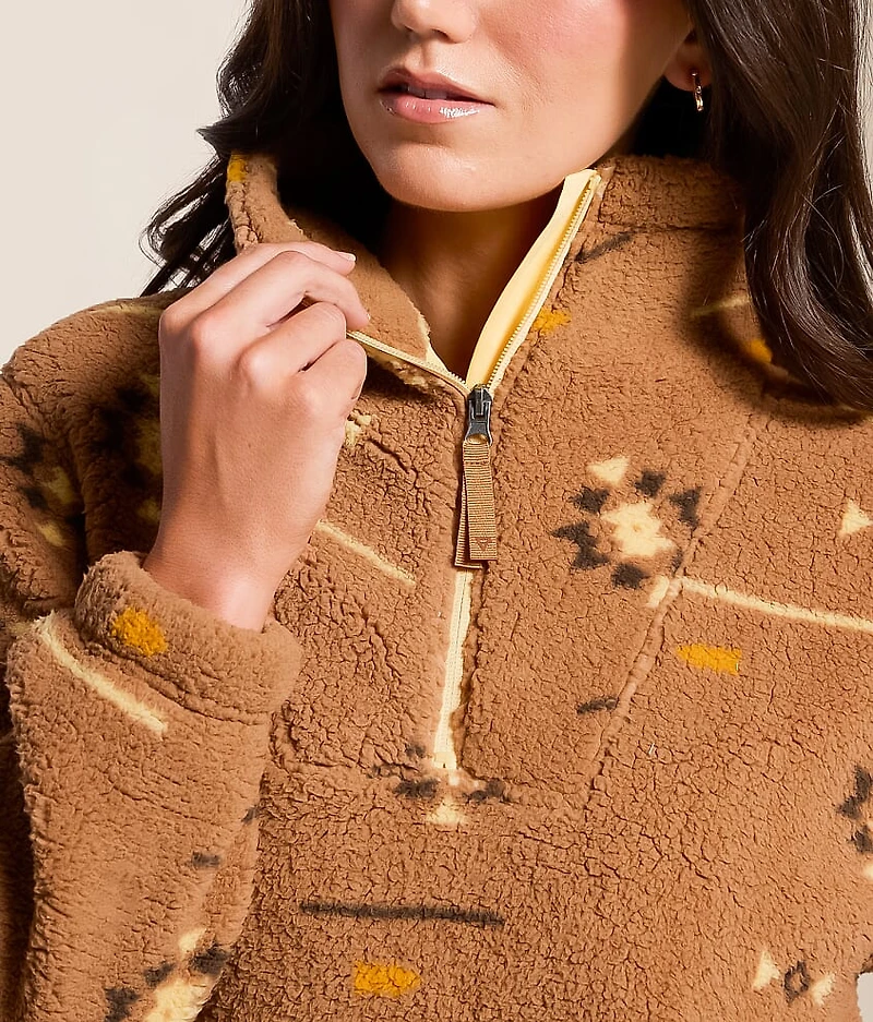 Ainsley Aztec Sherpa Insulated Pullover