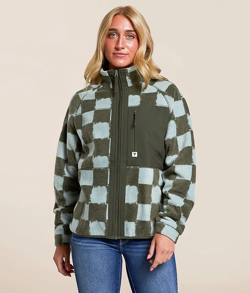Dawn Checker Fleece Jacket