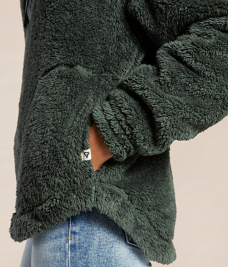 Leila Sherpa Fleece Insulated Pullover