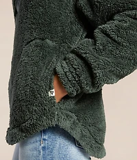 Leila Sherpa Fleece Insulated Pullover