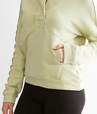 Rey Hooded Henley Pullover