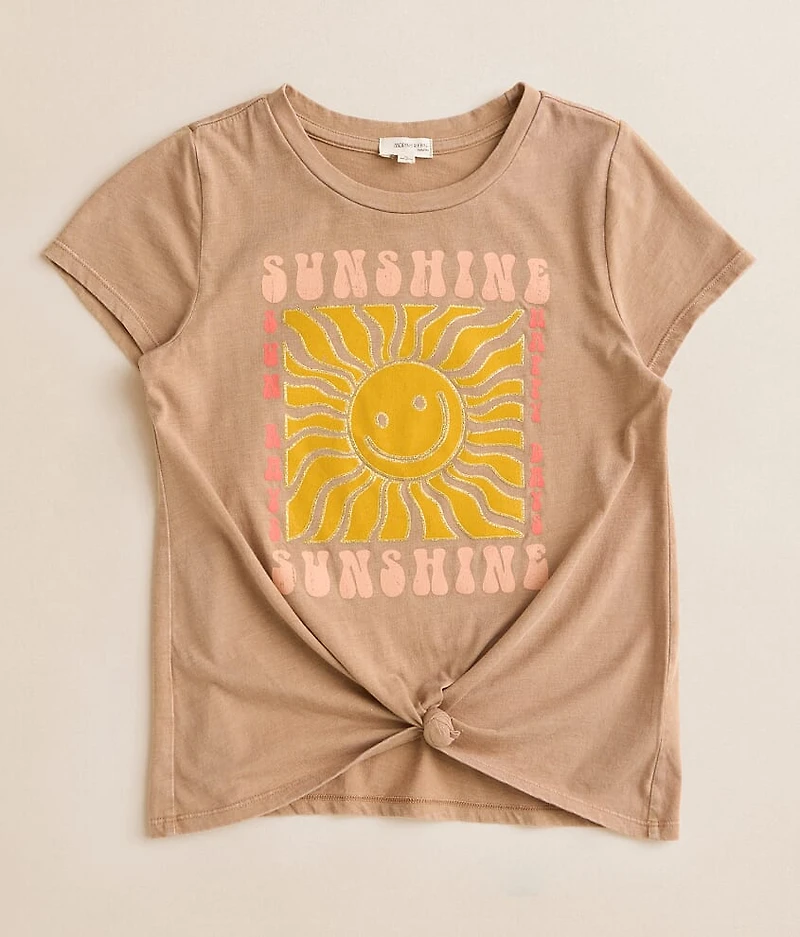 Girls - Front Tie T-Shirt