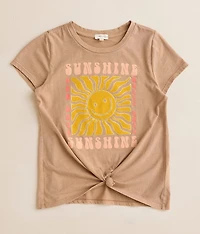 Girls - Front Tie T-Shirt