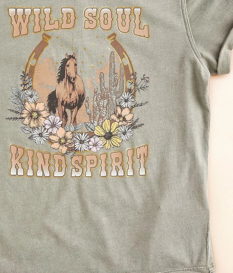 Girls - Wild Soul Kind Spirit T-Shirt
