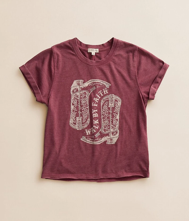 Girls - Walk By Faith T-Shirt