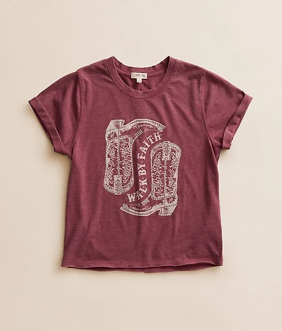 Girls - Walk By Faith T-Shirt