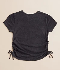 Girls - Smiley Flowers T-Shirt