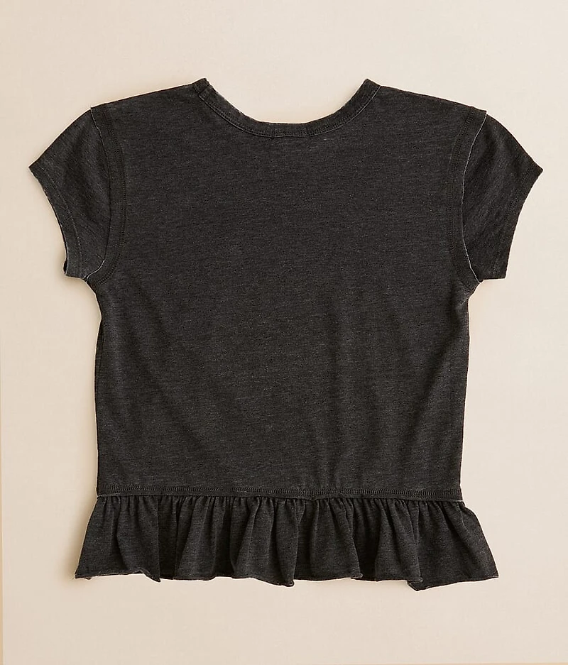 Girls - Let's Go Ruffle T-Shirt