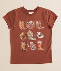 Girls - Boots & Hats T-Shirt