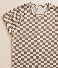 Girls - Checker T-Shirt