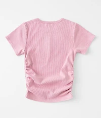Girls - Wild & Free Ruched T-Shirt