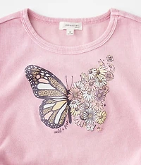 Girls - Wild & Free Ruched T-Shirt