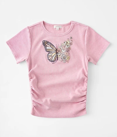 Girls - Wild & Free Ruched T-Shirt