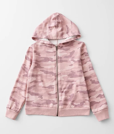 Girls - Camo Hoodie