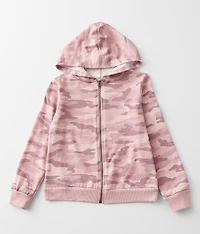 Girls - Camo Hoodie