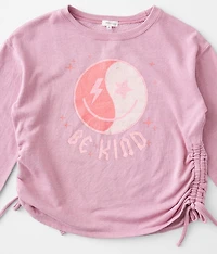 Girls - Be Kind Smiley Pullover