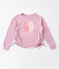 Girls - Be Kind Smiley Pullover