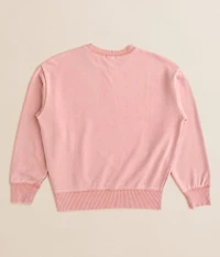 Girls - Rhinestone Bow Pullover