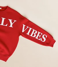 Girls - Holly Jolly Vibes Pullover