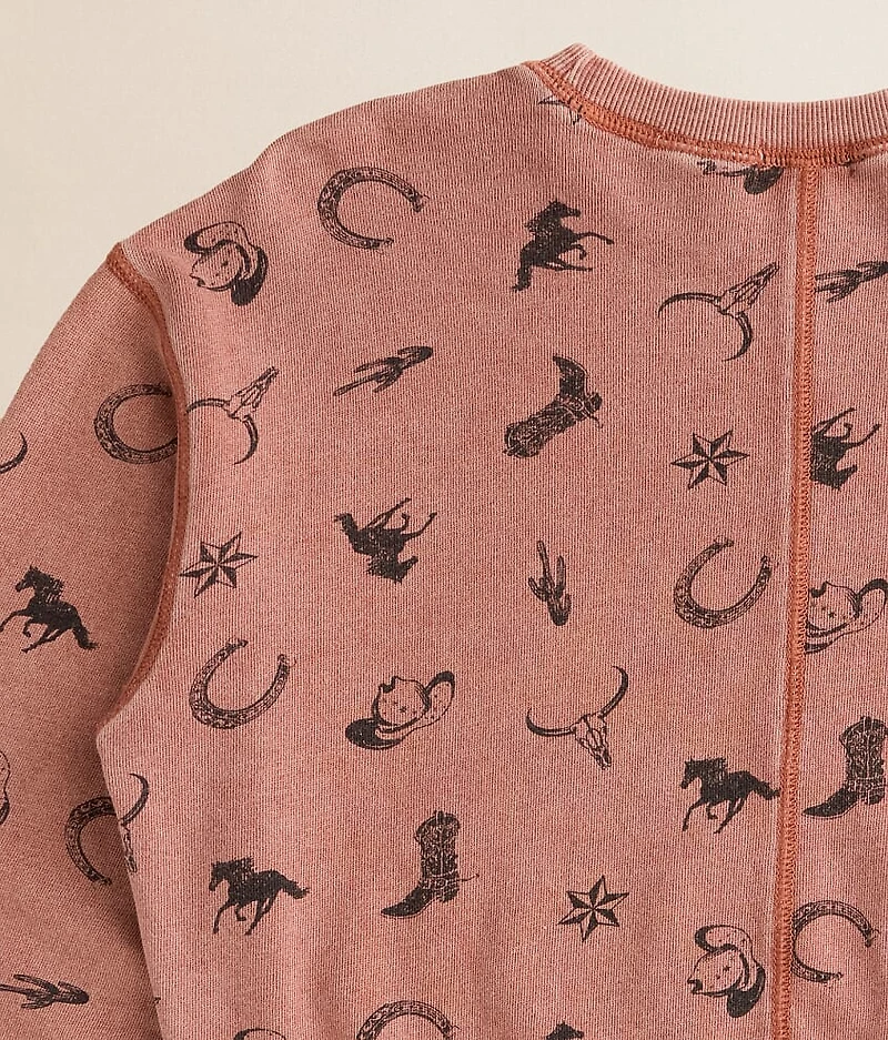 Girls - Western Icon Pullover