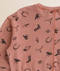 Girls - Western Icon Pullover