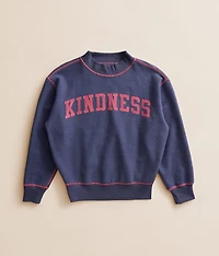 Girls - Polka Dot Reversible Pullover