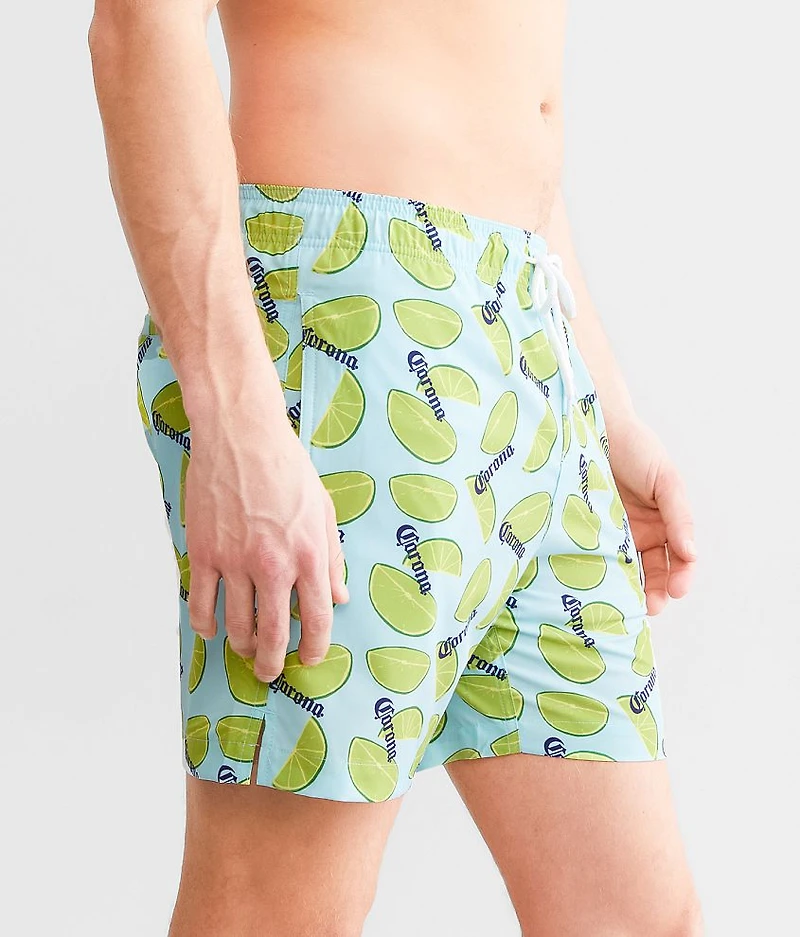 Corona® And Limes Swim Trunks