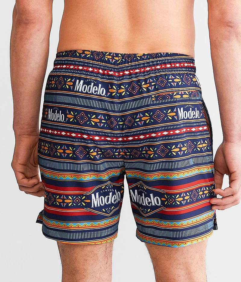 Modelo™ Striped Swim Trunks