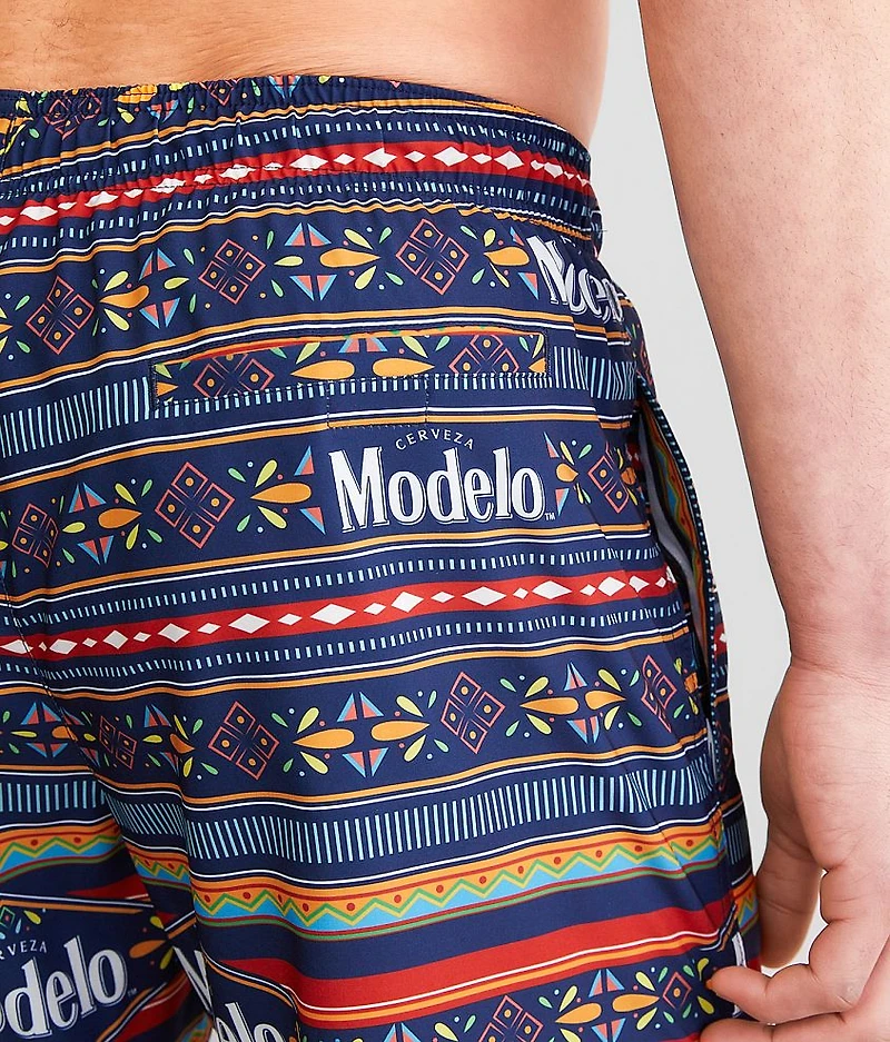 Modelo™ Striped Swim Trunks