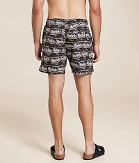 Modelo™ Labels Stretch Swim Trunks