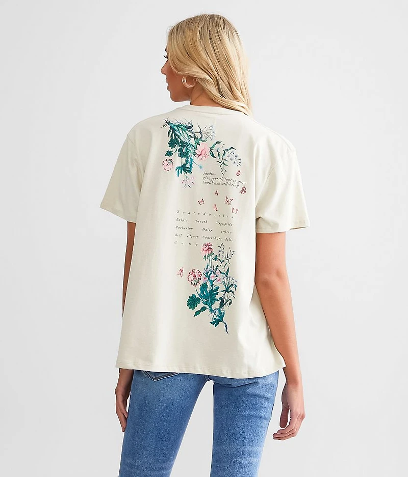 Abstract Flowers T-Shirt