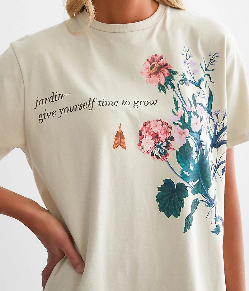 Abstract Flowers T-Shirt