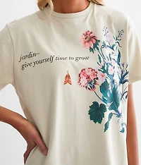 Abstract Flowers T-Shirt