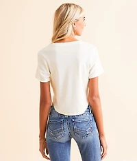 It Takes A Village Cropped T-Shirt