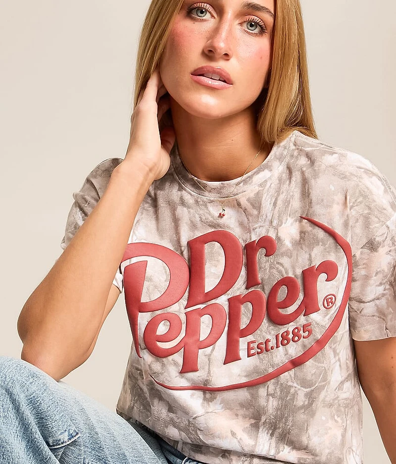 Dr. Pepper Camo Cropped T-Shirt