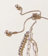 Triple Chain Bracelet