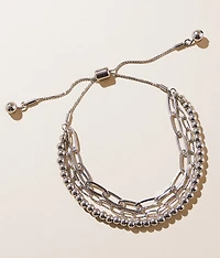 Triple Chain Bracelet