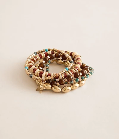 5 Pack Western Bracelet Set