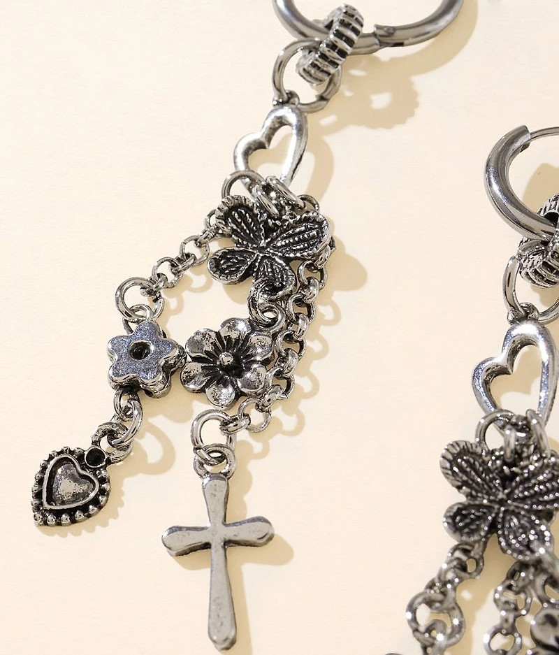 Charm Fringe Earring