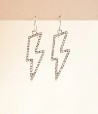Glitz Lightning Bolt Earring