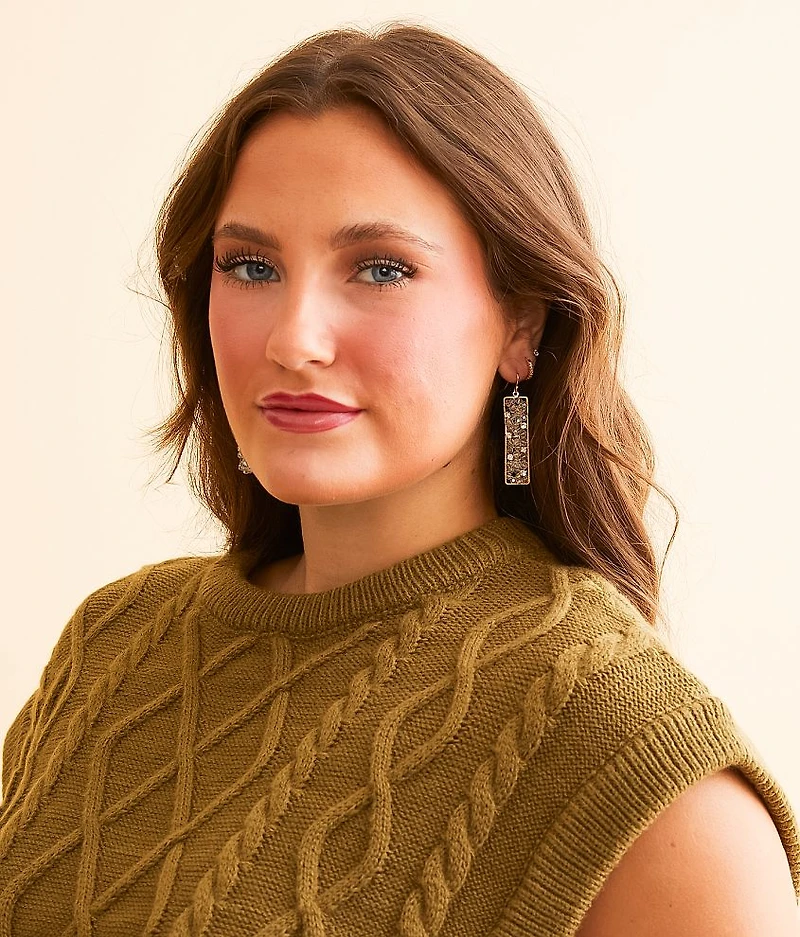 Glitz Drop Earring