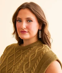 Glitz Drop Earring